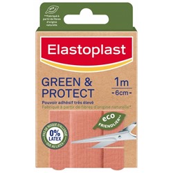 Elastoplast Pansement Green and Protect 1 m x 6 cm