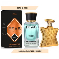 Парфюм Beas 50 ml U 731 Bond №9 Signature Perfume edp unisex