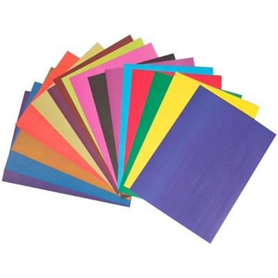 Бумага цветная двухсторонняя A4, 16 листов, 16 цветов Мульти-Пульти, в папке, плотность 65 г/м2