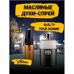 Гуччи Guilty Pour Homme масляные духи спрей гучи (3 мл)