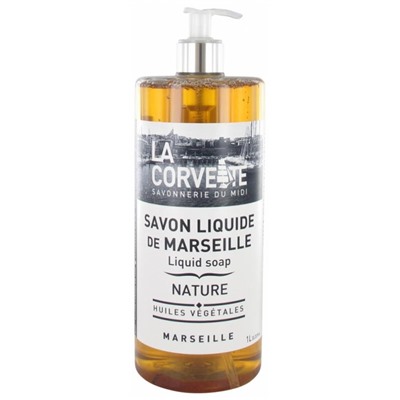 La Corvette Savon Liquide de Marseille Nature 1 L