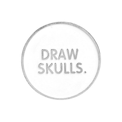 Брошь-значок «Draw skulls»