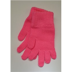 Перчатки С73414, ярко-розовый