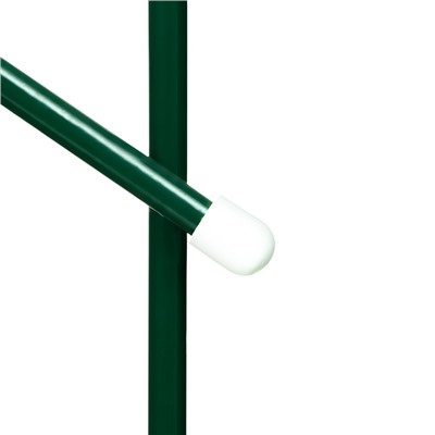 Шпалера, 140 × 30 × 1 см, металл, зелёная, «Линия»