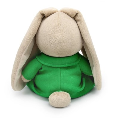 Мягкая игрушка «Зайка Ми», в зелёном комбинезоне, 18 см