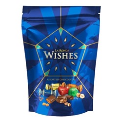Конфеты шоколадные Wishes с начинкой ассорти 100гр