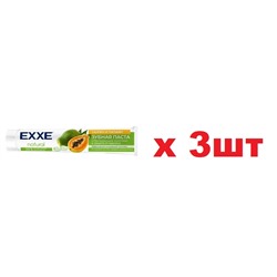 EXXE Зубная паста Natural 75мл Таурин и папаин 3шт