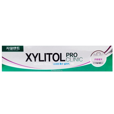 Укрепляющая эмаль зубная паста Xylitol Pro Clinic Mukunghwa, Корея, 130 г Акция