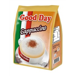 Кофе растворимый 3 в 1 Капучино с шоколадной крошкой Good Day 25гр (упаковка 20шт)