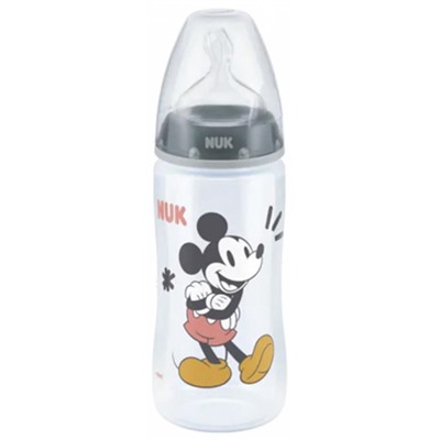 NUK First Choice+ Biberon Temperature Control Disney Baby 300 ml 6-18 Mois