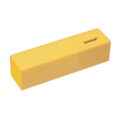 Zinger Бафик для шлифовки ногтей 4-х сторонний / Classic EK-109, 150 грит, желтый