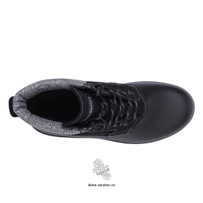 Ботинки Дюна 2111 серый-черный/черный
