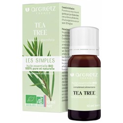 Argiletz Huile Essentielle de Tea Tree (Melaleuca alternifolia) Bio 10 ml
