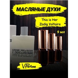 Zadig Voltaire This is Her духи масляные (9 мл)