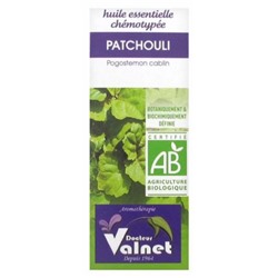 Docteur Valnet Huile Essentielle Patchouli Bio 10 ml