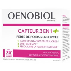 Oenobiol Capteur 3en1+ Perte de Poids Renforc?e 60 G?lules
