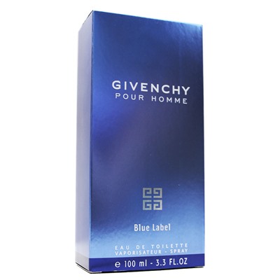 Мужская парфюмерия   Givenchy Pour Homme Blue Label 100 ml
