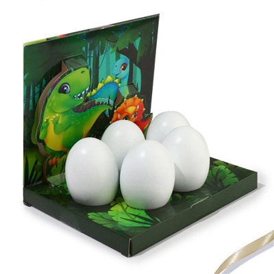 Набор для украшения яиц в 3D коробке на Пасху «Динозавры», 12,5 х 15,5 см