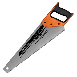 Ножовка "Кратон" HOBBY 2 03 02 006, 450 мм, шаг 3.6 мм, 3-гранные закаленные ТВЧ зубья