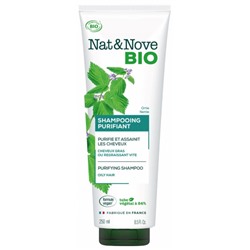 NatandNove Bio Shampoing Purifiant Ortie 250 ml
