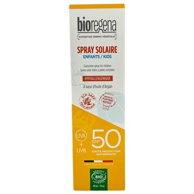 Bioregena Spray Solaire Kids SPF50 Bio 90 ml