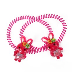 Резинки «телефонный шнур» с декором детские