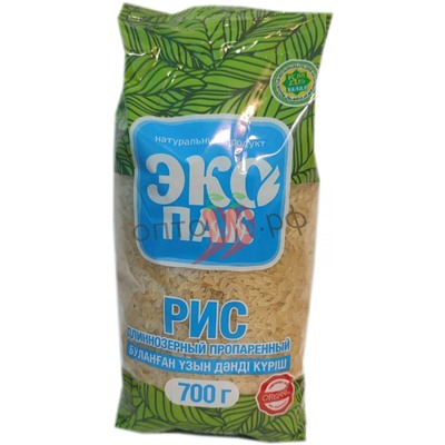 ЭкоПак рис пропаренный длиннозернистый 700 гр (упак*5)
