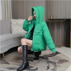 Куртка женская арт МЖ56, цвет:зелёный