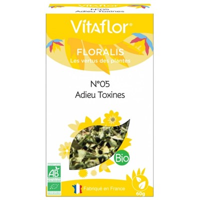 Vitaflor N°05 Adieu Toxines Bio 60 g