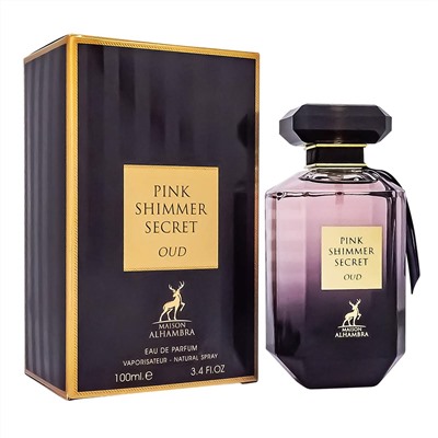 Alhambra Pink Shimmer Secret Oud,edp., 100ml