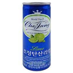 Газированный напиток Лайм Chojung Ilhwa, Корея, 250 мл