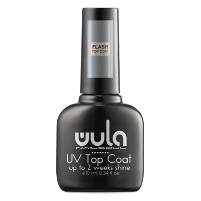 Wula UV Top coat Flash светоотражающий топ 10 мл