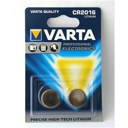 Батарейка литевая VARTA CR2016 бл/2