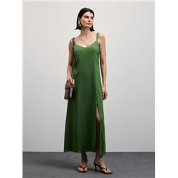 платье женское зеленый