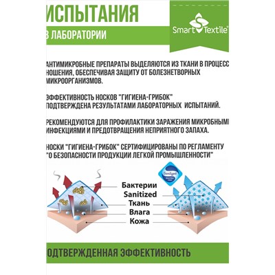 Комплект 10 пар противогрибковых носков в подарочной коробке Боекомплект настоящего мужчины