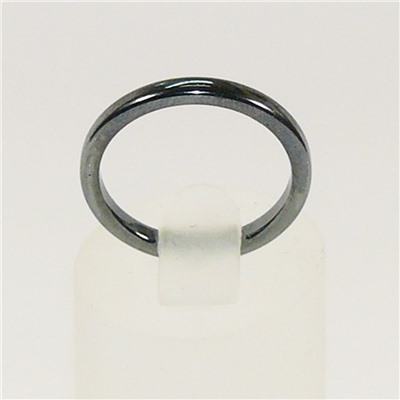 Кольцо из гематита ширина 3 мм - для ОПТовиков