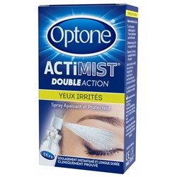 Optone ActiMist 2 en 1 Spray Oculaire Yeux Fatigu?s et Inconfort 10 ml