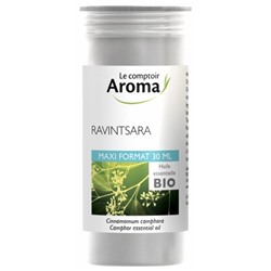 Le Comptoir Aroma Huile Essentielle Ravintsara (Cinnamomum camphora) Bio 30 ml