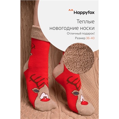 Махровые носки Happyfox