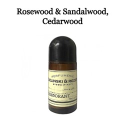 Шариковый дезодорант Zielinski & Rozen Rosewood & Sandalwood, Сedarwood