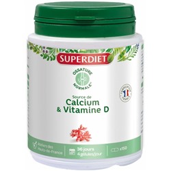 Superdiet Calcium + Vitamine D 150 G?lules
