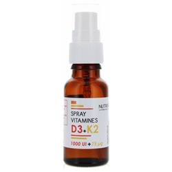Nutrivie Spray Vitamines D3 + K2 15 ml