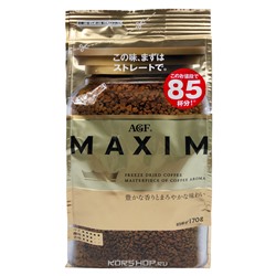 Растворимый кофе Голд Бленд Maxim AGF, Япония, 170 г Акция