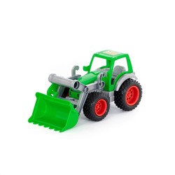 320888 Wader "Фермер-техник", трактор-погрузчик (в сеточке)