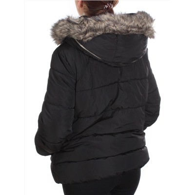 B-13 BLACK Куртка зимняя женская NO NAME (150 гр. холлофайбер)