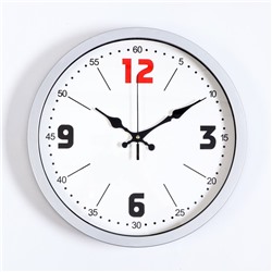 Часы настенные "Минута", дискретный ход, 1АА, d-35 см