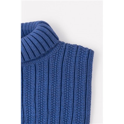 КВ 28032/ш/синий шарф-манишка