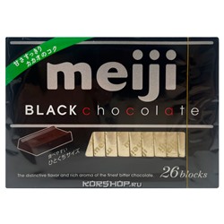 Темный горький шоколад Meiji, Япония, 120 г Акция