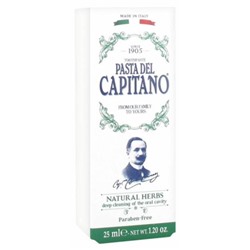 Pasta del Capitano Dentifrice aux Herbes Naturelles 25 ml
