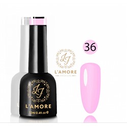 Гель лак для ногтей Luxury L’AMORE FASHION 12мл тон 36